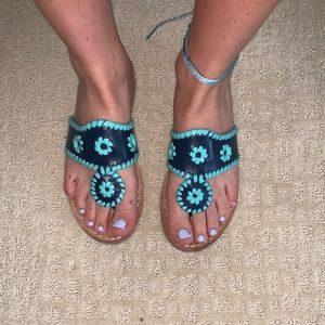 Jack Rogers flip flops